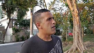 Leticia Ferola And Tony Tigrao In Street Adventure