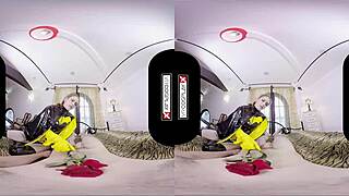 batgirl cosplay slut fucks silly.