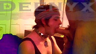 Deenyx And Crossdressing Guy Handle Big Cock In Gay Scene