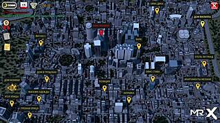 In fashion business, character hides anal plug in 3D cartoon scene