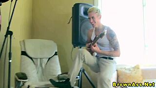 Black Booty Beauty's Ass Gets Cumshot In Doggystyle POV