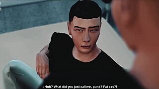 asian virgin tricked into deepthroat blowjob?