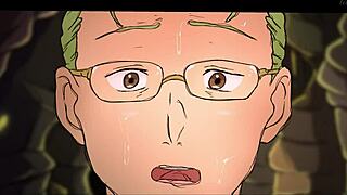 i got stuck in the chest and heiter fucked my ass in this hentai parody