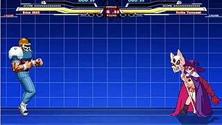 Brian Battles Yoriko in Hentai Cumshot Showdown!