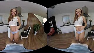 morgan rodriguez is a hell of a sexy chick in vr fucking redhead reality babe masturbation hardcore