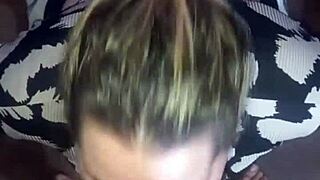 Slut Deepthroats Black Cock