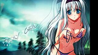 Sexy anime girls in ecchi action 😘