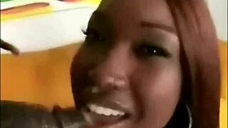 Black girl gets mouth fucked and facialized compilation