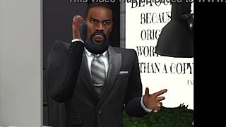 the office parody - boss shows everyone porn at work