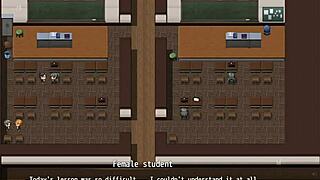 Did we find a strange guy in the online game?