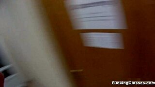 Fucking Glasses - Snowboard Newbie Kira Teen 18+ Rides And Bends Over For Blowjob, Orgasm, And Cumshot. European Amateur Hairless Babe.