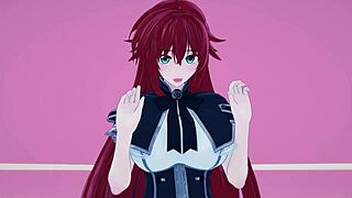 High School DxD NTR Madness Fucking Akeno Himejima in 3D Fantasy