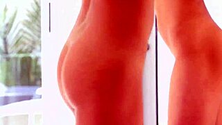 I love watching this flexible teen taste sweet vag