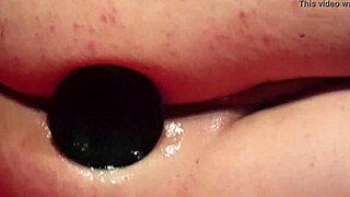 Elly Gets Dildo Assfucking from Behind