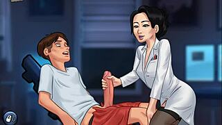 SUMMERTIME SAGA 110 with BRUNETTE TEACHER in GAME