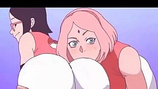 Sakura Haruno's Animated Rule34 Compilation Unfolds in Casual Hentai Story