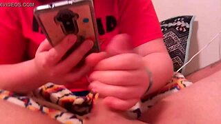 Big dick DJ rocks the stage with monster cock.