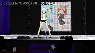 Sinon Sword Art Online MMD Animation
