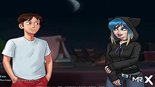 SummerTimeSaga: Peeping Naked Folks Through Binoculars in Episode 1-78