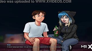 SummerTimeSaga: Peeping Naked Folks Through Binoculars in Episode 1-78