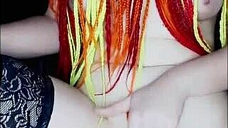 Amateur Woman Masturbates Solo While Chatting with Lover on Video Call