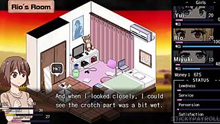 Big tits blonde stepsister's pussy destroyed in hentai game?