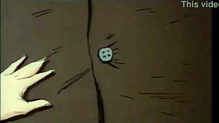 Rare animation with unusual characters in anime style