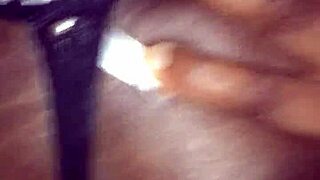 she wanted birthday dick so i bounced her on this big black cock ddl black pusssy