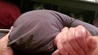 i'm getting my small cock stroked