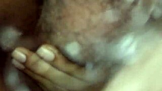 A girl gets bent over and fucked doggystyle with a monster cock in the bathroom