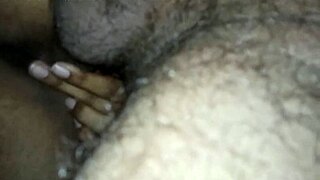 A girl gets bent over and fucked doggystyle with a monster cock in the bathroom