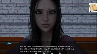 i'm playing basketball with shauna, but it's getting erotic