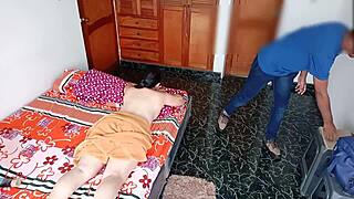 slamming the masseuse with a monster cock while my cuckold husband waits at home