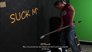 Brunette dives deep into anime hentai Dik Route 152 adventure.