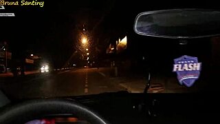 ofereci carona pra gostosa na rua e ela transou comigo por gratidão