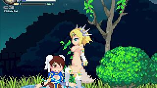 Chun-Li gets beaten in Echidna Wars hentai 😈