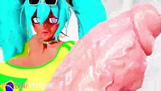 i'm brazilian miku, craving that monster cock