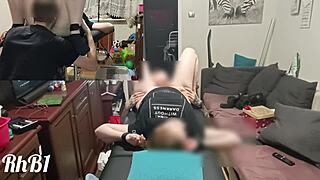 i got tied up and fucked hard on the massage table, leading to an amazing orgasm in this homemade video