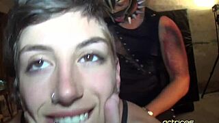 three masked players dive into a wild orgy with webmaskter