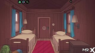 Camp Pinewood scenes with wendy e1 32 turn into sexy anime hentai games.