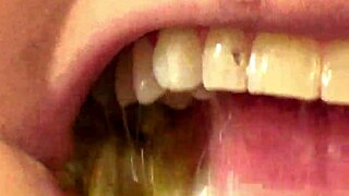 Fifi Foxx Boldly Eats Gummy Bears In Close-Up