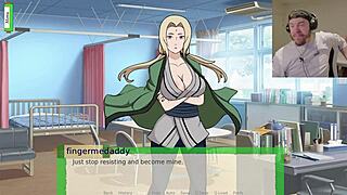 Tsunade Bent Over In Doggystyle Creampie