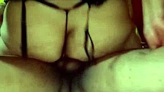 My Stepmom Loves Chupetin in Her Tight Shaved Ass.