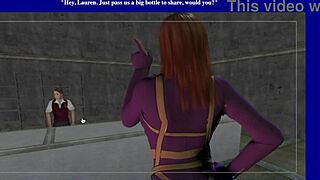 Virtual Sci-Fi Girls Ending Armory Fucking!