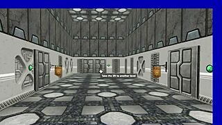 Virtual Sci-Fi Girls Ending Armory Fucking!