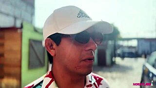 peruvian latina pays mototaxi with shaved pussy