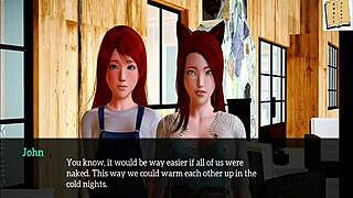 redhead milf in my new family game with ass