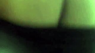 Indian twink shakes big ass in bathroom while getting bareback fucked by amateur whore