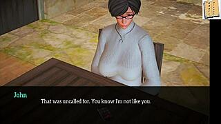 My new family episode 117 in a cartoon anime style