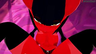 meru the succubus getting fucked hard in fantasy anime